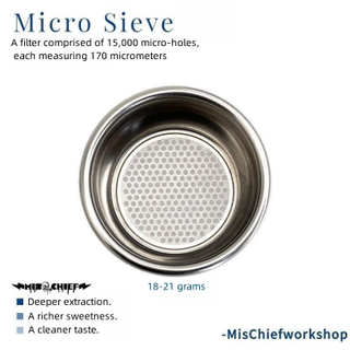 Mischief MicroSieve Coffee Basket (58.5mm)